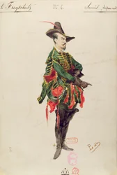 Costume del cacciatore Samiel per l