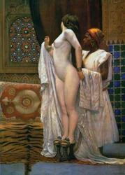 Harem: dopo il bagno, ca. 1894