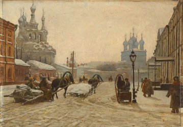 La Chiesa della Natività della Theotokos su Putinki e il Monastero della Passione, 1895