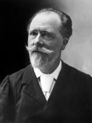Pierre Paul Leon Glaize (1848-1932), pittore francese, foto di Nadar, collezione Felix Potin
