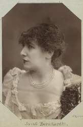 Ritratto di Sarah Bernhardt, attrice