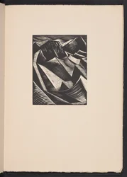 The Dry Land Appearing, illustrazione da "Images of War...". Poesie" di Richard Aldington