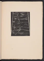 The Face of the Waters, illustrazione da "Images of War..." di Richard Aldington. Poesie" di Richard Aldington