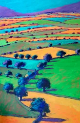 West Malvern, 2024 (acrilico su tavola)