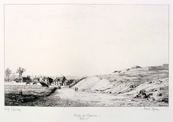 Poste de Charonne, Assedio di Parigi, 1870-1871