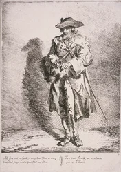 Venditore di selce e acciaio, Grida di Londra, 1760