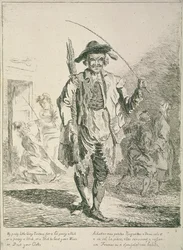 Venditore di bastoni, Grida di Londra