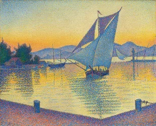 Il porto al tramonto, Opus 236 (Saint-Tropez)