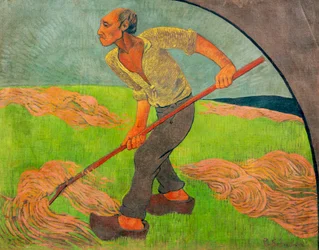 Il fienaiolo, omaggio a Van Gogh