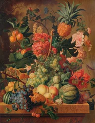 Frutta e fiori, 1789, 1938