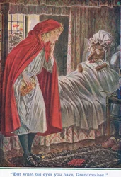 «Che occhi grandi hai, nonna», Cappuccetto Rosso, 1925