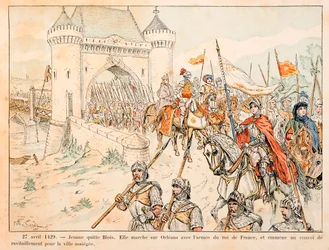 Illustrazione tratta dal libro Jeanne d