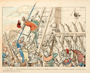 Illustrazione tratta dal libro Jeanne d