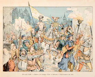 Illustrazione tratta dal libro Jeanne d