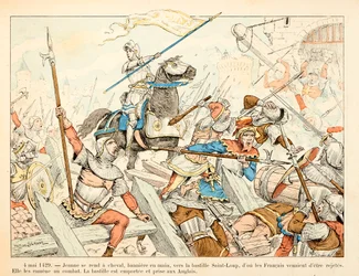 Illustrazione tratta dal libro "Giovanna d