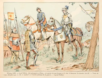 Illustrazione tratta dal libro Jeanne d