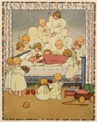 La sera, quando vado a dormire, quattordici angeli mi stanno accanto
