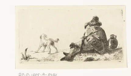 Uomo con cane