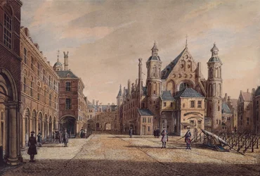 Veduta del Binnenhof, L