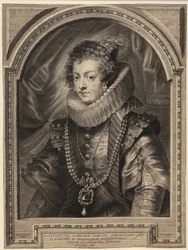 Ritratto della regina Elisabetta di Borbone [Isabel de Borbón y Médicis]