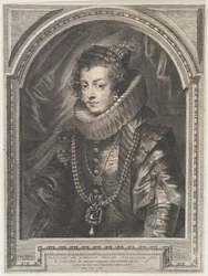 Ritratto di Elisabetta di Borbone, Regina di Spagna, 1632