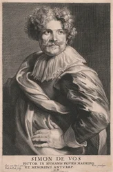 Simon de Vos, Pittore di Figure Umane Maggiori e Minori ad Anversa