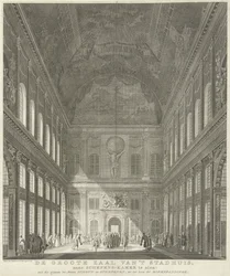 Sala civica nel Municipio sulla Piazza Dam ad Amsterdam