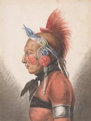 Un guerriero Osage