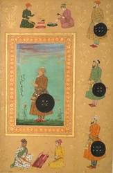Ritratto di Islam Khan Mashhadi, XVII secolo