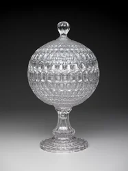 Compote coperto "Argus", c.1855-75