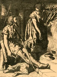 Alfred nella Capanna del Mandriano