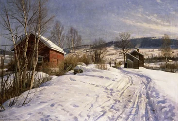 Paesaggio invernale, Lillehammer
