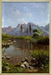 Riva del lago di Ginevra