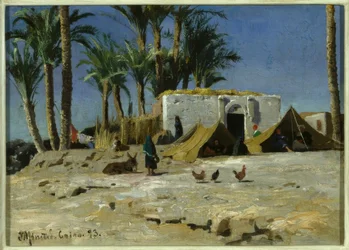 Accampamento beduino al Cairo