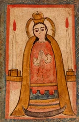 Madonna con abito rosso, c. 1820
