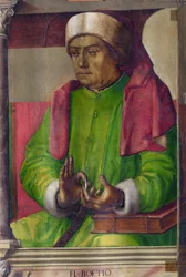 Boezio (480-524), dimensioni: 97x63, 1473-1475 circa, Galleria nazionale delle Marche, Urbino