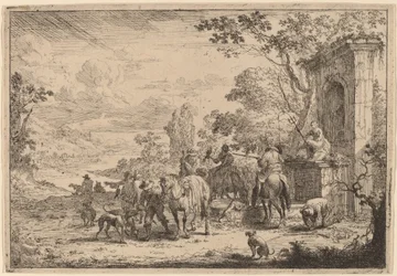 Cacciatori a riposo