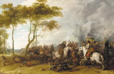 Uno scontro di cavalleria