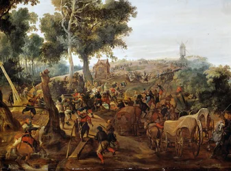 Attacco a una colonna di rifornimenti durante la Guerra dei Trent