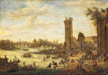 Veduta di Parigi verso l