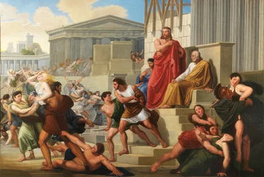 Il ratto delle Sabine, 1823-1824