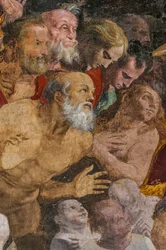 San Giovanni Battista che battezza le persone, Cappella Poggi