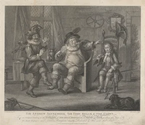 Sir Andrew Aguecheek, Sir Toby Belch e il Clown - "La dodicesima notte", Atto II, Scena III