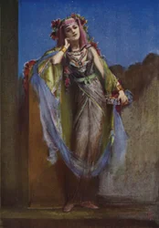 Una danzatrice egiziana