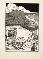 Un cane da trasporto, da Cento aneddoti di animali, pub. 1924