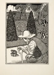 Un compagno fedele, da A Hundred Anecdotes of Animals, pub. 1924