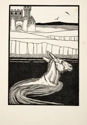 Un asino abbandonato, da Cento aneddoti di animali, pub. 1924