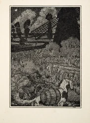 Contrabbandieri canini, da A Hundred Anecdotes of Animals, pub. 1924