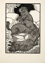 Divisione del lavoro, da Cento aneddoti di animali, pub. 1924