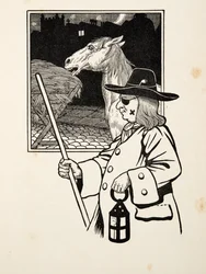 Foraggiamento, da Cento aneddoti di animali, pub. 1924